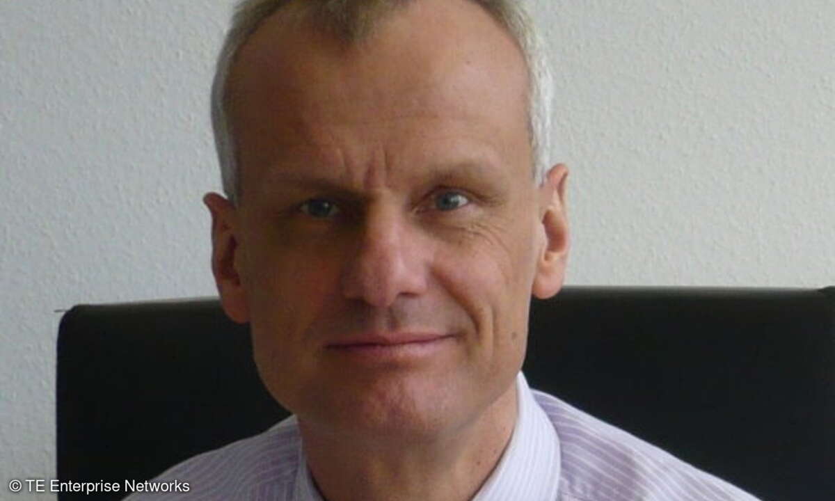 Klaus Friedrich, leitender Direktor des Gesamtgeschäfts von TE Enterprise Networks in EMEA, Indien, Australien und Neuseeland