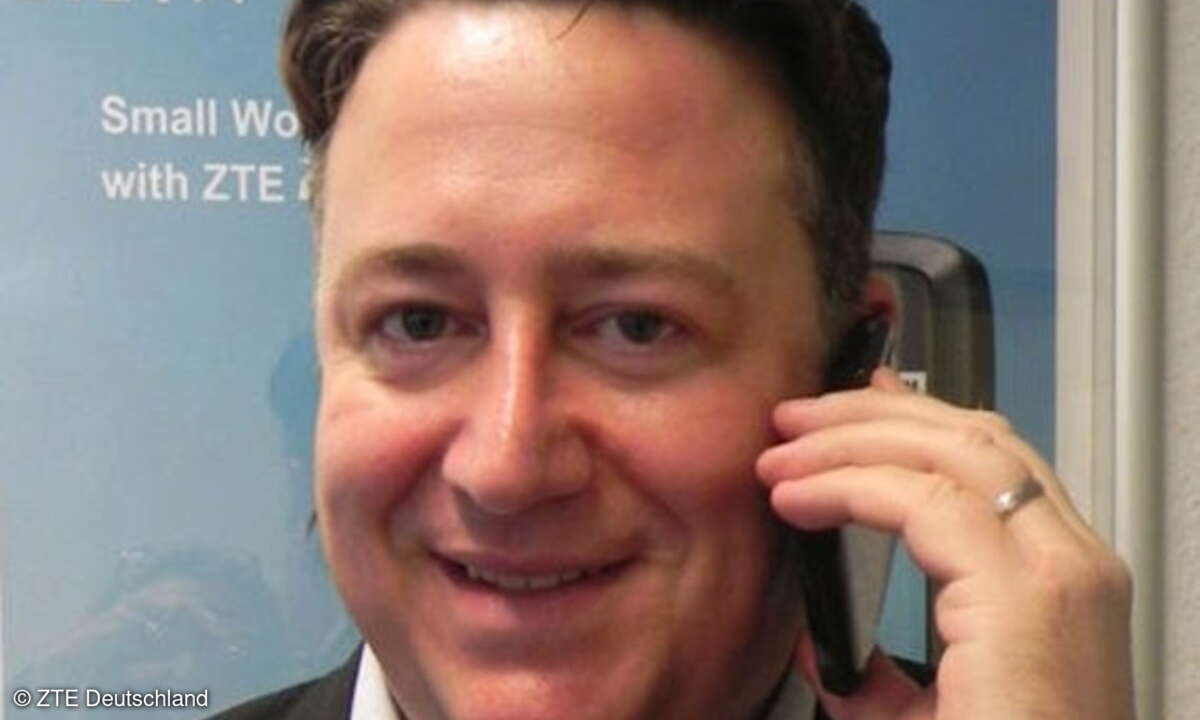 Danny Yancey, Sales-Director Terminals bei ZTE Deutschland