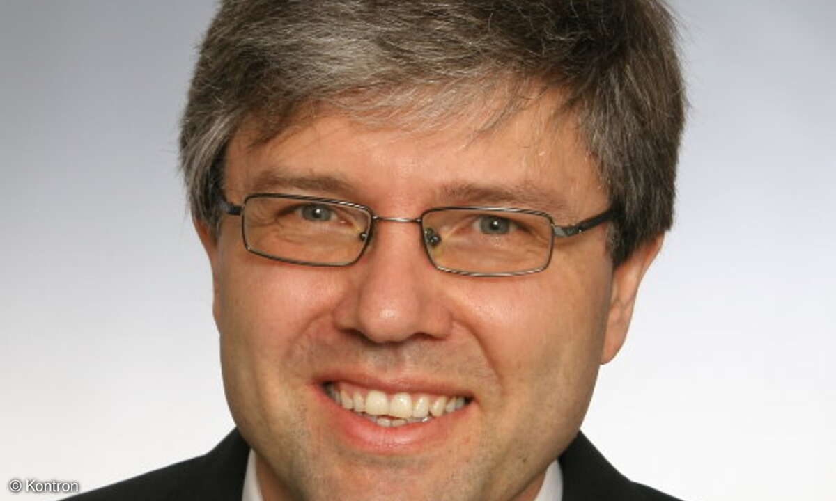 Claus Giebert, Produkt-Manager für Embedded-Computer-Boards bei Kontron in Eching