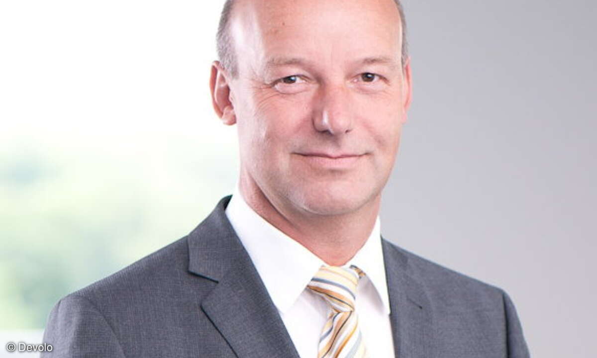 Heiko Harbers, Vorstandsvorsitzender bei Devolo