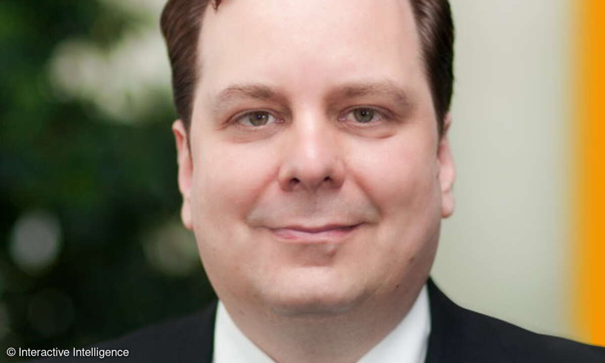 Roger Otto, Territory-Manager, Interactive Intelligence
