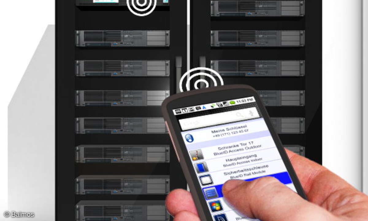 Der Ticket-Manager generiert über das bankensichere Trustcenter einen sicheren benutzerspezifizierten Schlüssel.