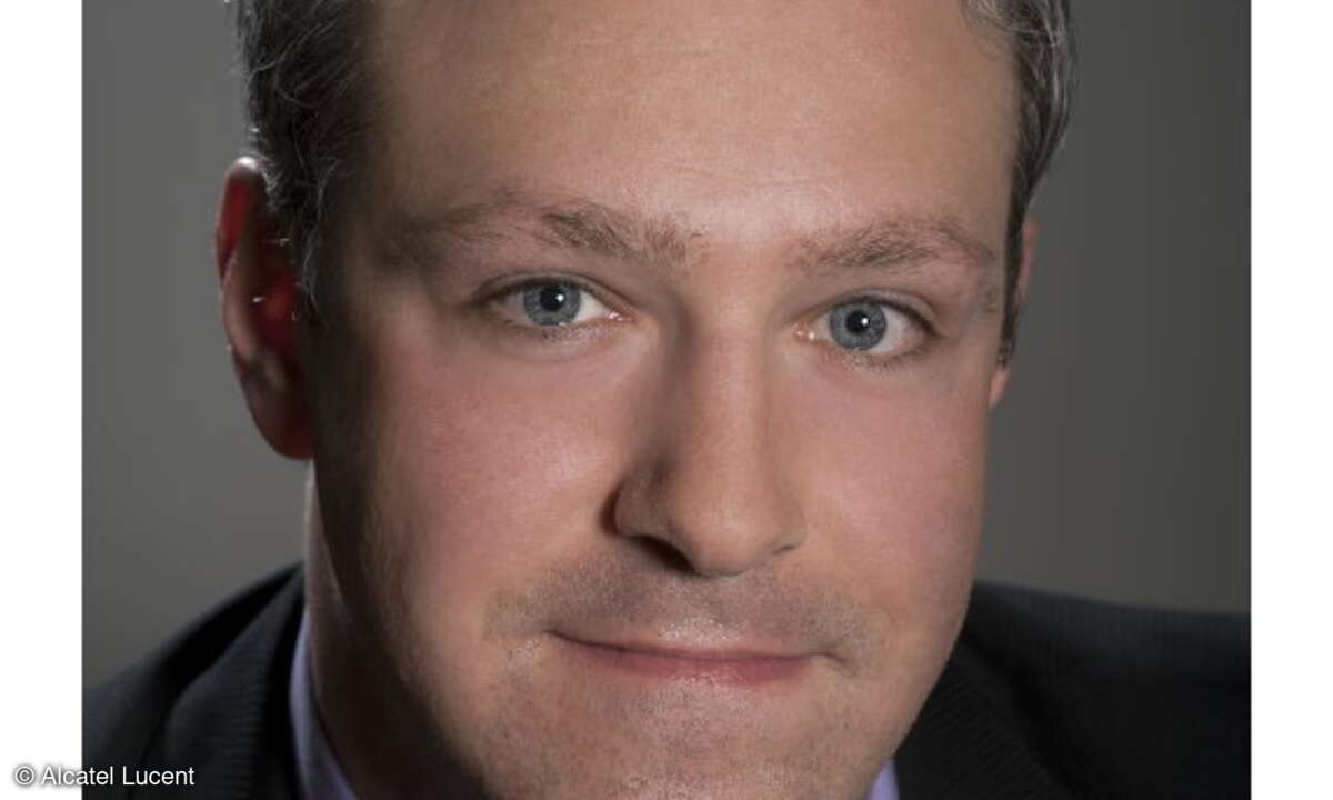 Christian Sailer, Product Marketing Manager Voice & UCC, Alcatel-Lucent Deutschland