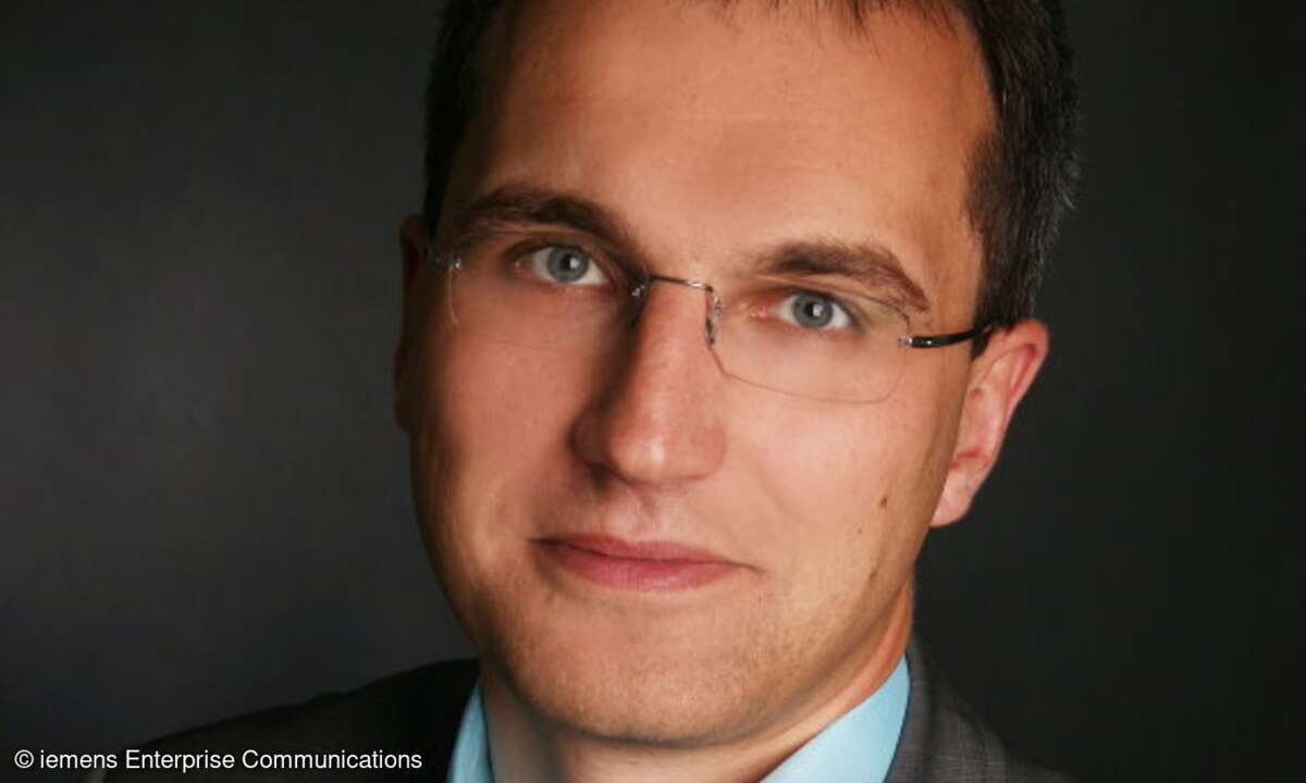 Andreas Lauterbach, Senior-Vice-President Consulting & Design bei Siemens Enterprise Communications
