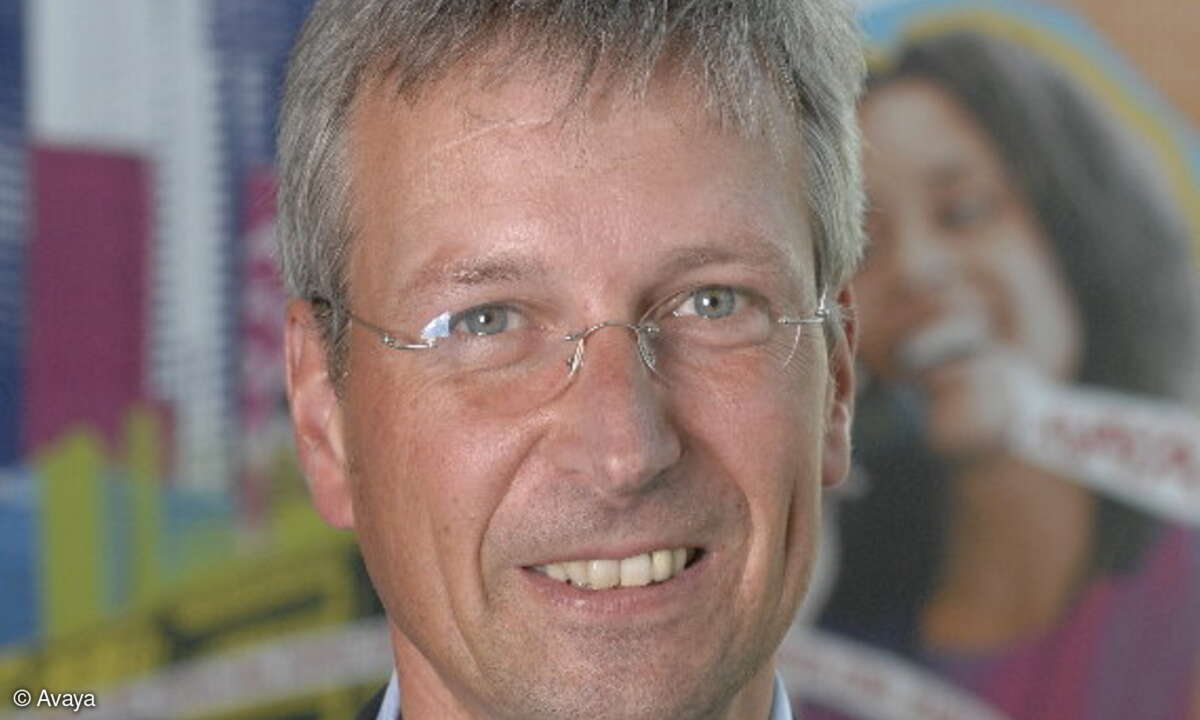 Hans-Jürgen Jobst, Senior-Product- Marketing-Manager bei Avaya