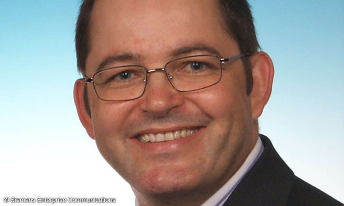 Frank Semmler, Head of Solution-Management & Center-of-Competence Security bei Siemens Enterprise Communications