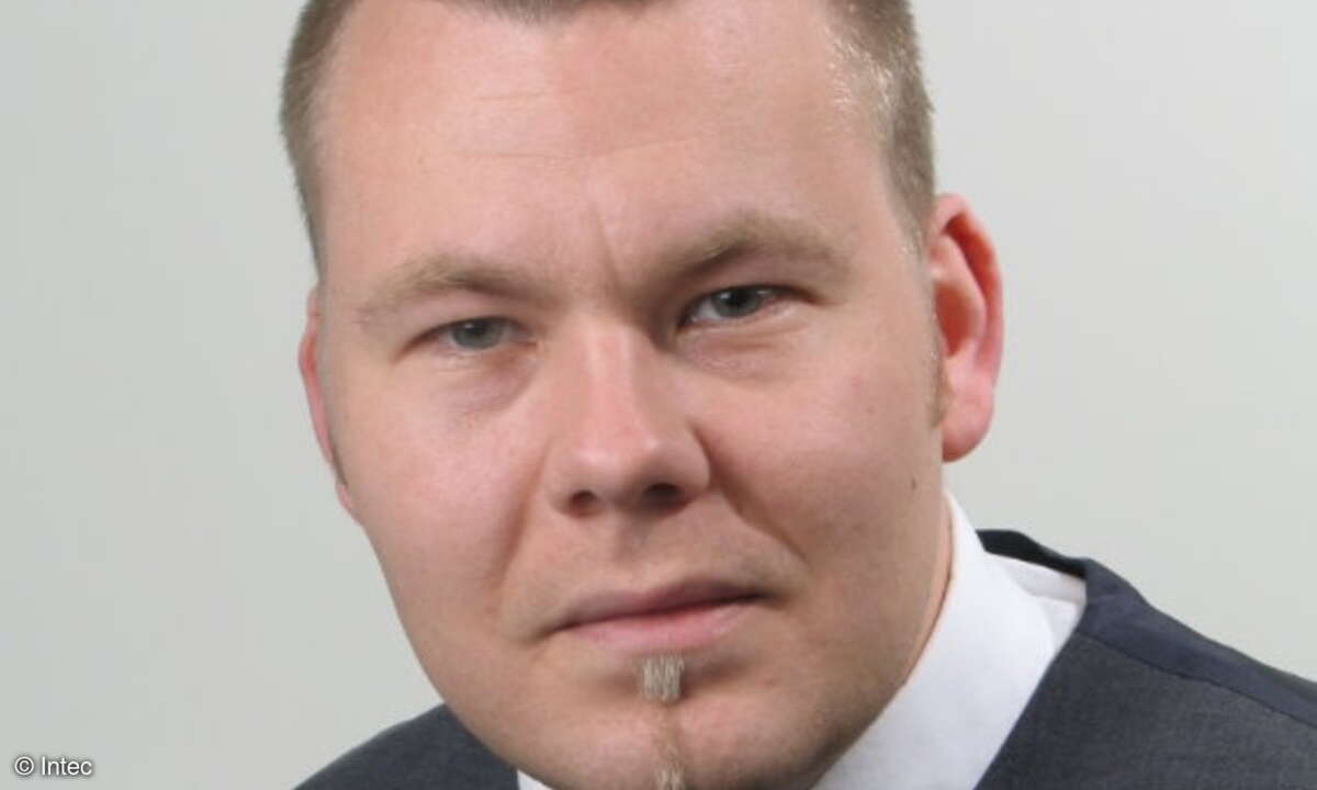 Dennis Zoppke, Produktmanager bei der Intec Gesellschaft für Informationstechnik