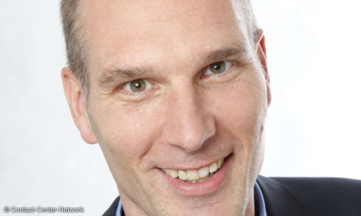 Markus Grutzeck, Vorstandsvorsitzender Contact-Center-Network