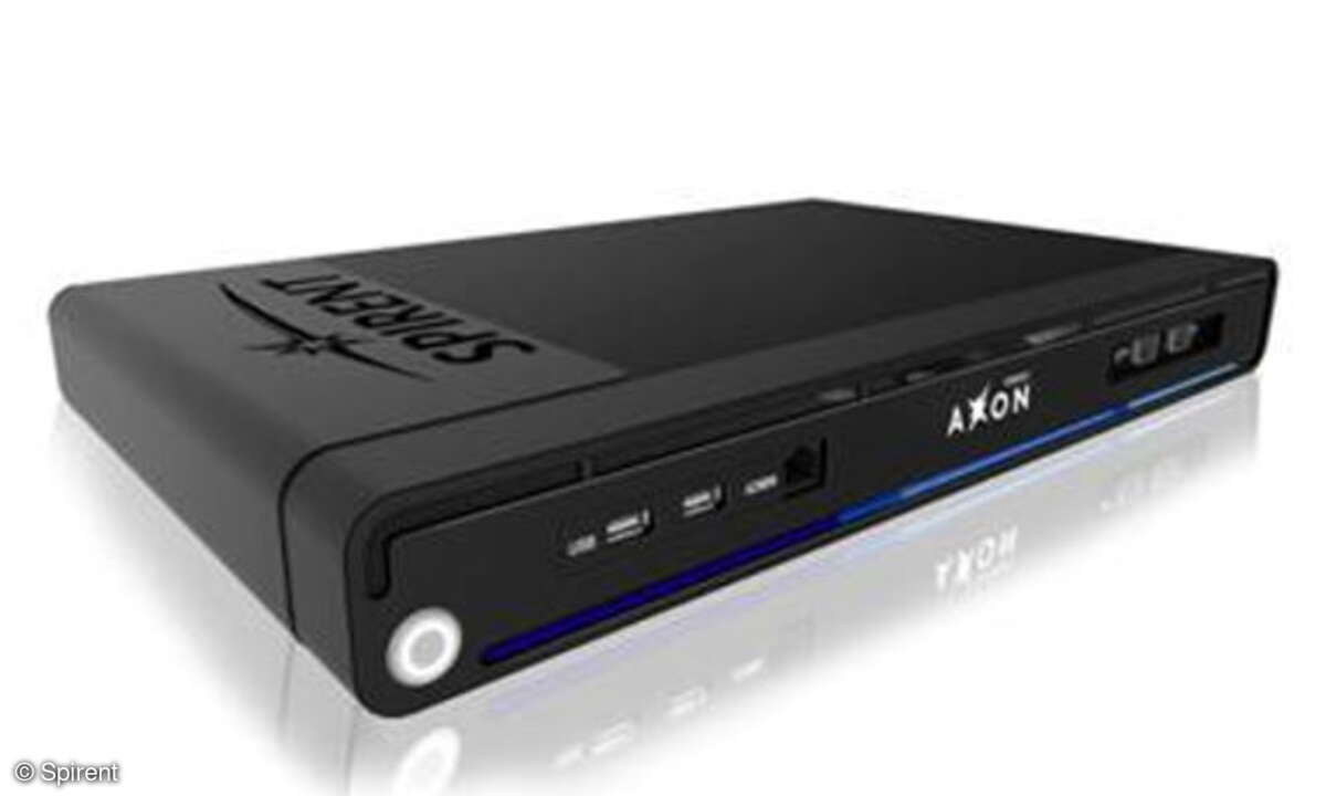 Spirent Axon ist eine portable Testlösung für Netzwerke und Anwendungen.