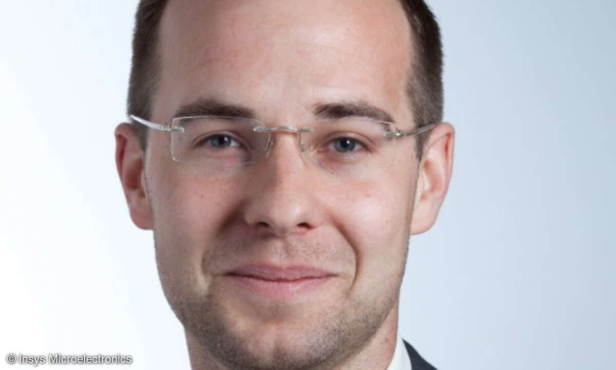 Wolfgang Wanner, Marketing-Manager, Insys Microelectronics