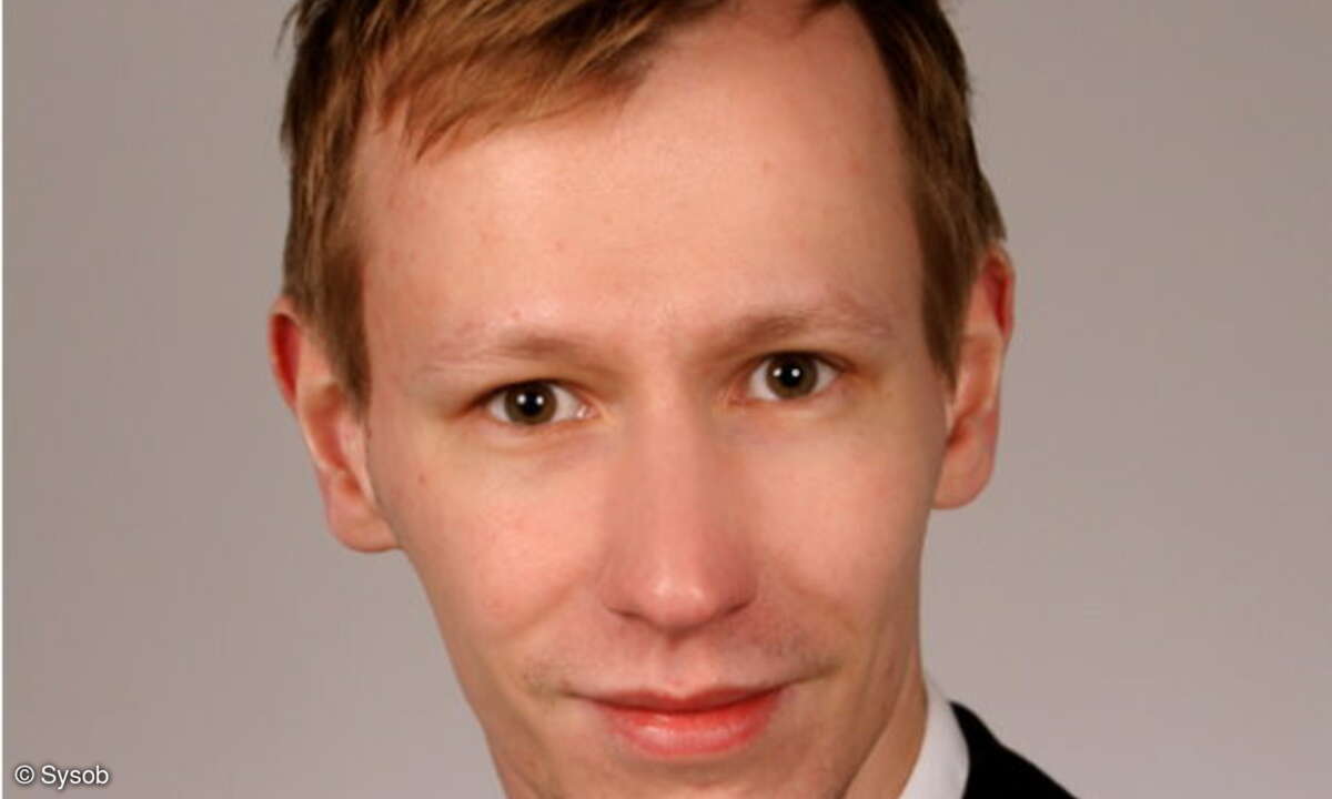 David Simon, Produkt-Manager, Sysob IT-Distribution