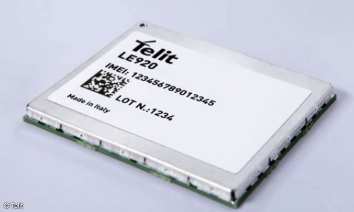 Das LTE-Modul LE920 von Telit wurde speziell für den Automobilmarkt entwickelt.