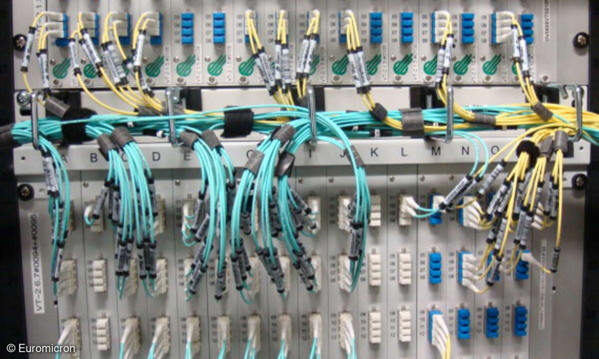 Euromicron-CeBIT-Schwerpunkt Datacenter: strukturierte Verkabelung mit dem konzerneigenen URM-System