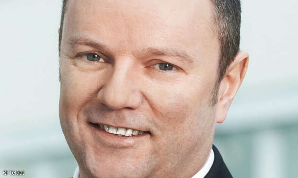 Dirk Treue, Director Marketing Communications bei Teldat