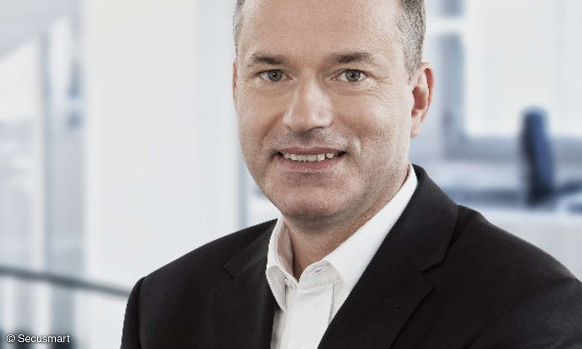 Dr. Hans-Christoph Quelle, Geschäftsführer der Secusmart: