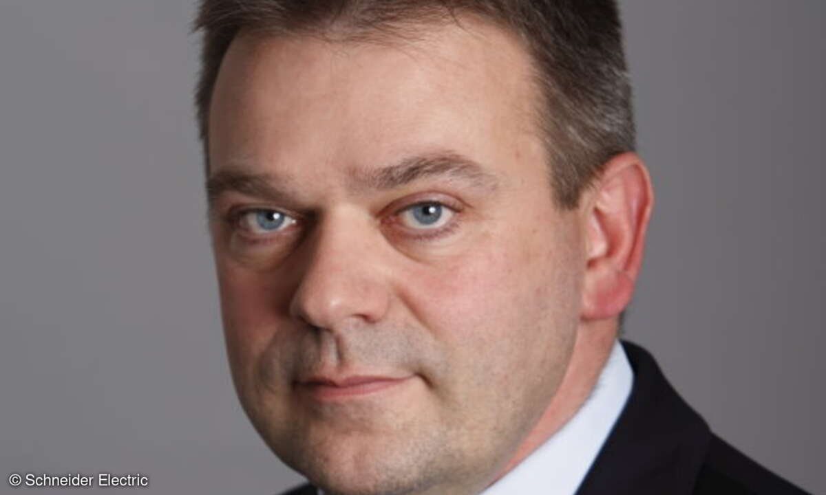 Rüdiger Gilbert, Vice President IT Business von Schneider Electric