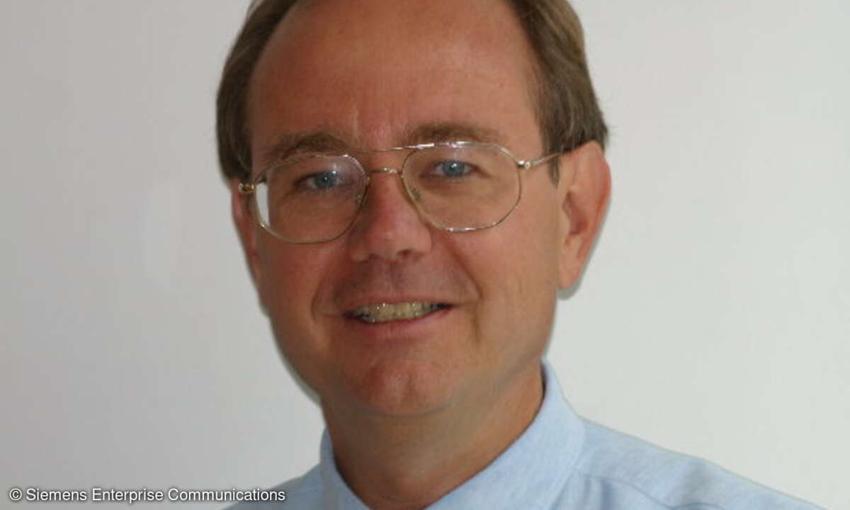 Mark Clark, Head-of-Service Product-Management Voice und Video bei Siemens Enterprise Communications