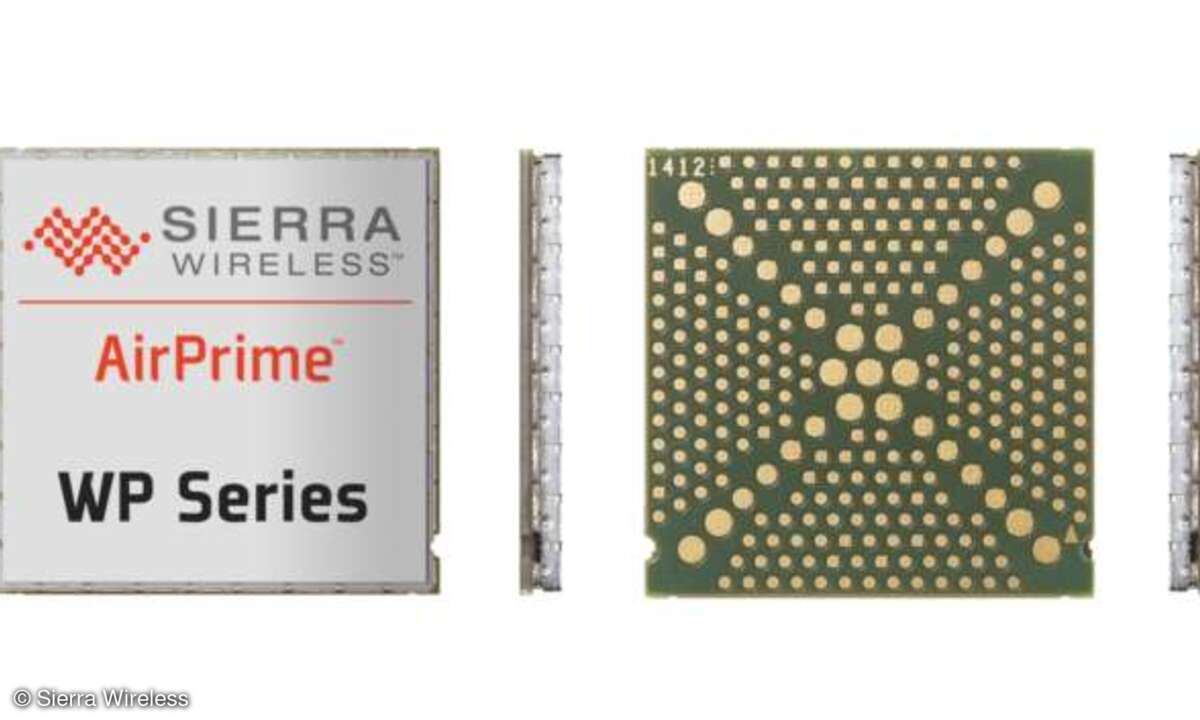 Ein intelligentes Wireless-Modul der Serie WP von Sierra Wireless