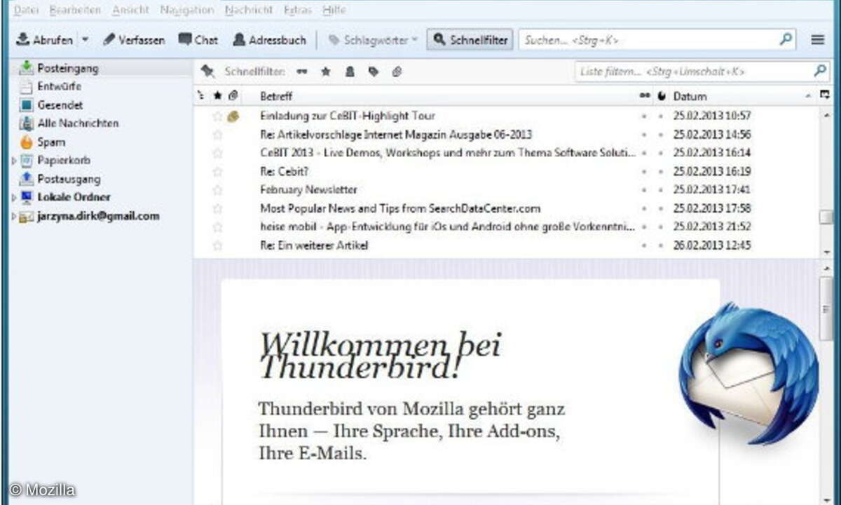 Mozilla Thunderbird 17