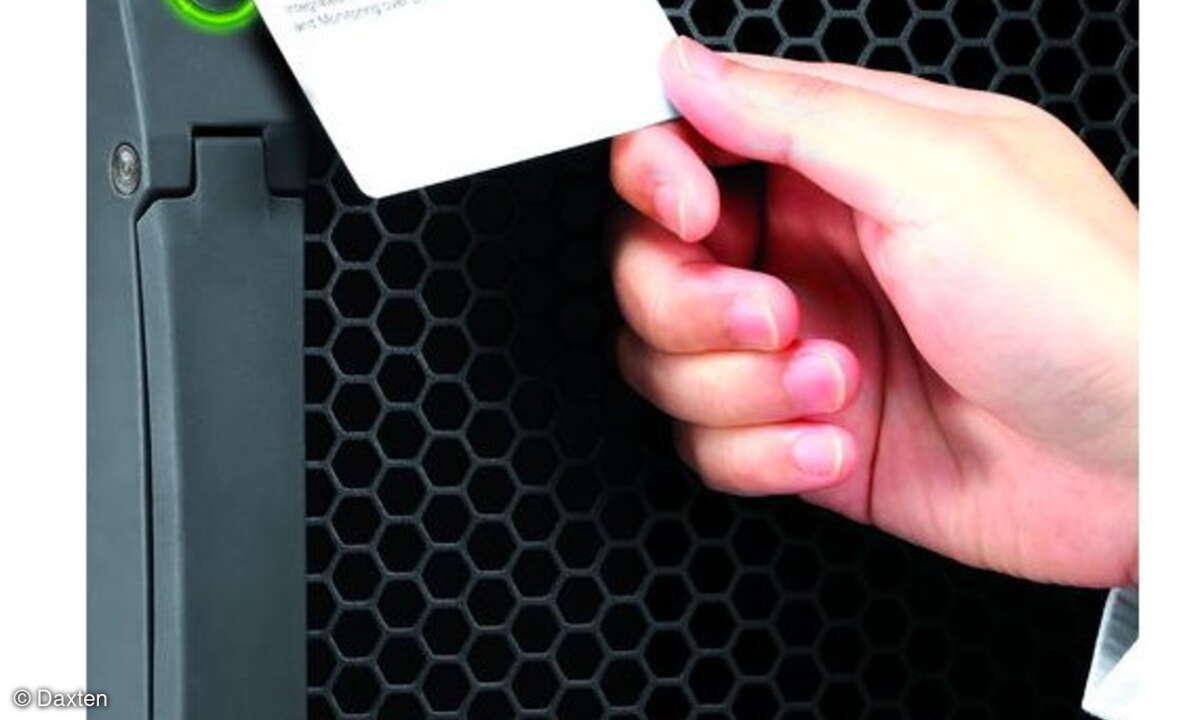 Sicherheit beim Rack-Zugang durch Smartcard-Authentifizierung