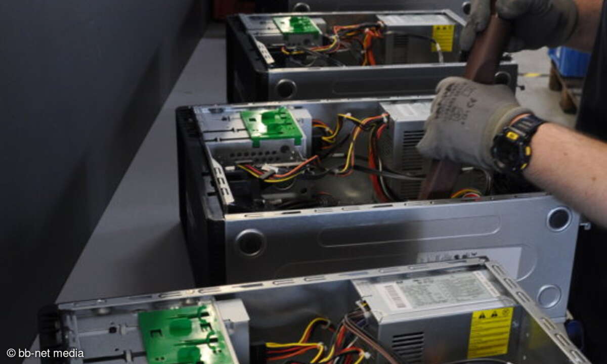 IT-Refurbishing: Innenraumreinigung