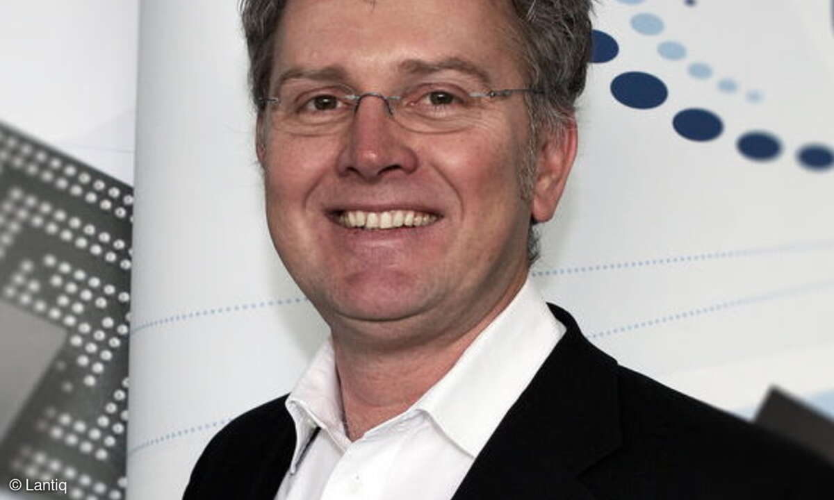 Dirk Wieberneit, Senior-Vice-President und General-Manager der Customer-Premises-Equipment (CPE)-Business-Unit von Lantiq