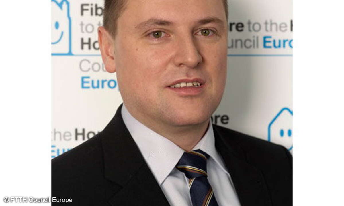 Hartwig Tauber, Geschäftsführer des FTTH Council Europe