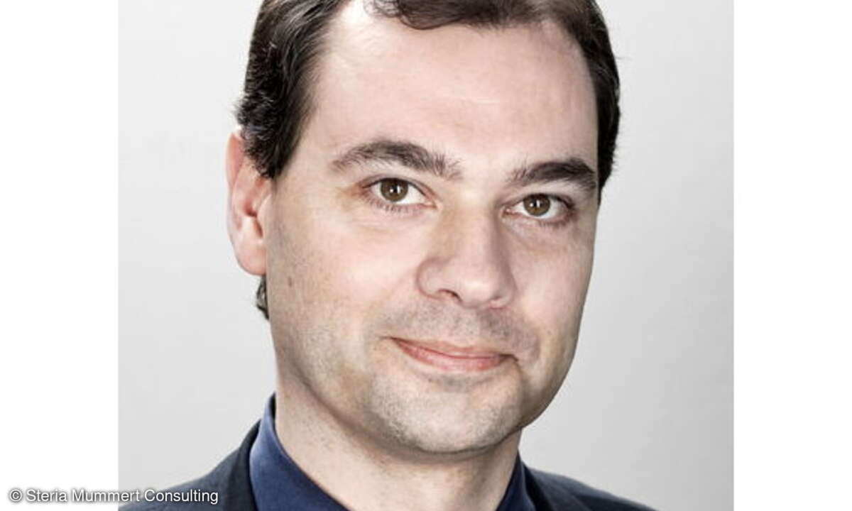 Dr. Gerald Spiegel,  Senior Manager Information Security Solutions bei der Steria Mummert Consulting AG