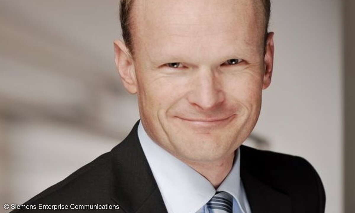 Ralf Heipmann, Bereichsleiter Service Delivery &  Support Deutschland bei Siemens Enterprise Communications