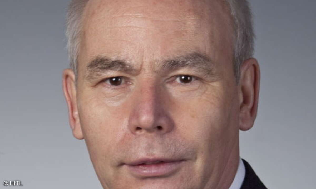 Prof. Dr.-Ing. habil. Volker Saupe,  Rektor der Hochschule für Telekommunikation Leipzig (HfTL)