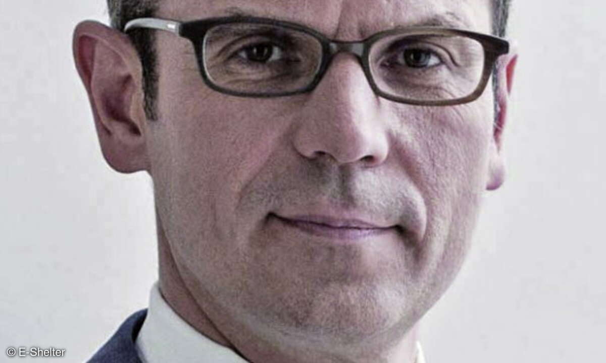 Rupprecht Rittweger,  Gründer und Geschäftsführer von E-Shelter