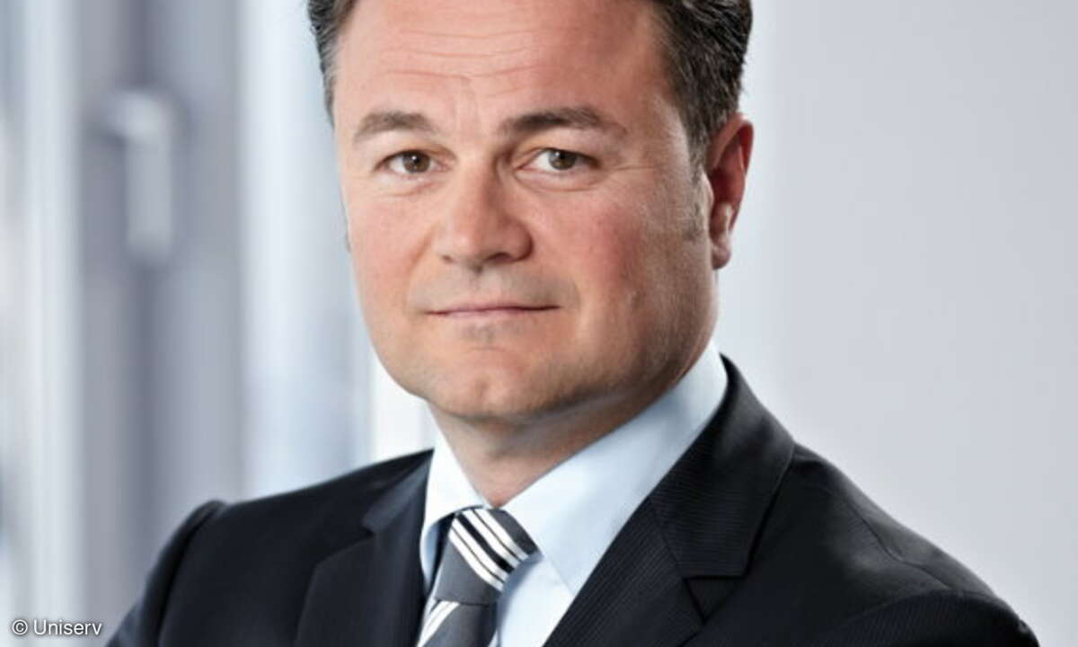Holger Stelz, Leiter Marketing & Geschäftsentwicklung bei Uniserv