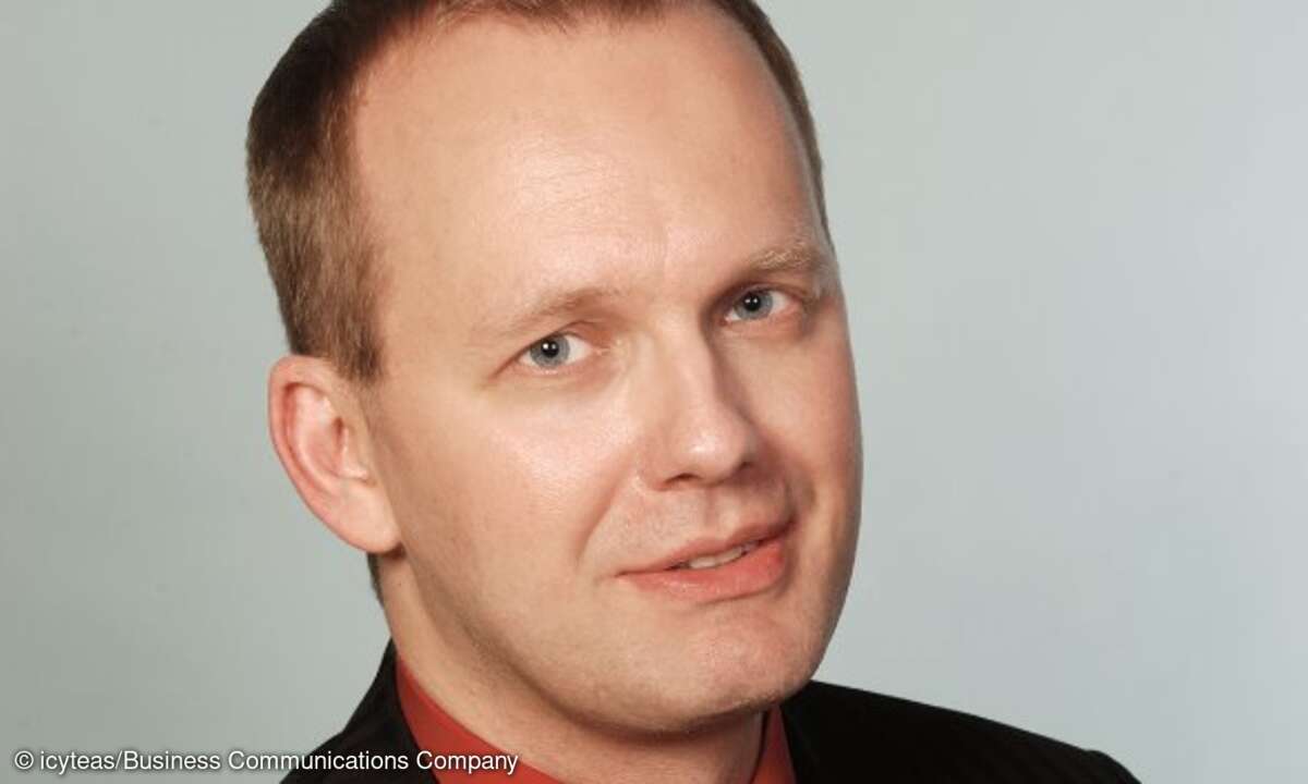 Markus Schrader, icyteas-Kommunikationsexperte