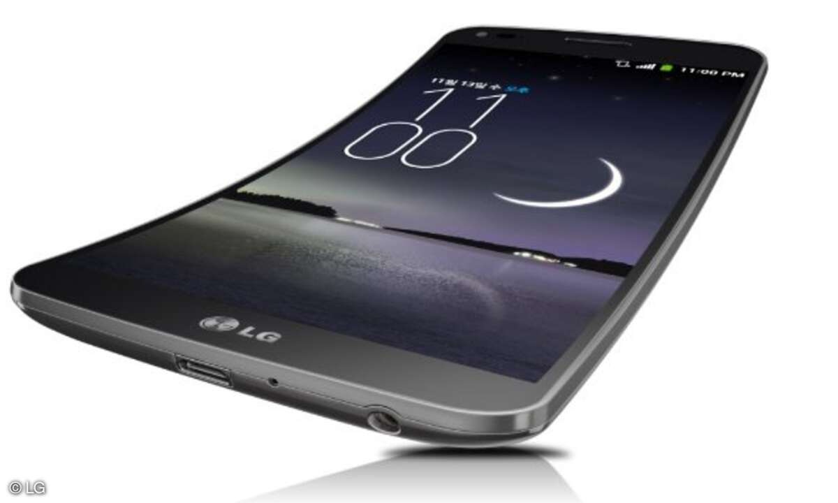 Das LG G Flex wartet mit einer Reihe neuer Technologien auf. So wird das G Flex als erstes Smartphone durch eine 