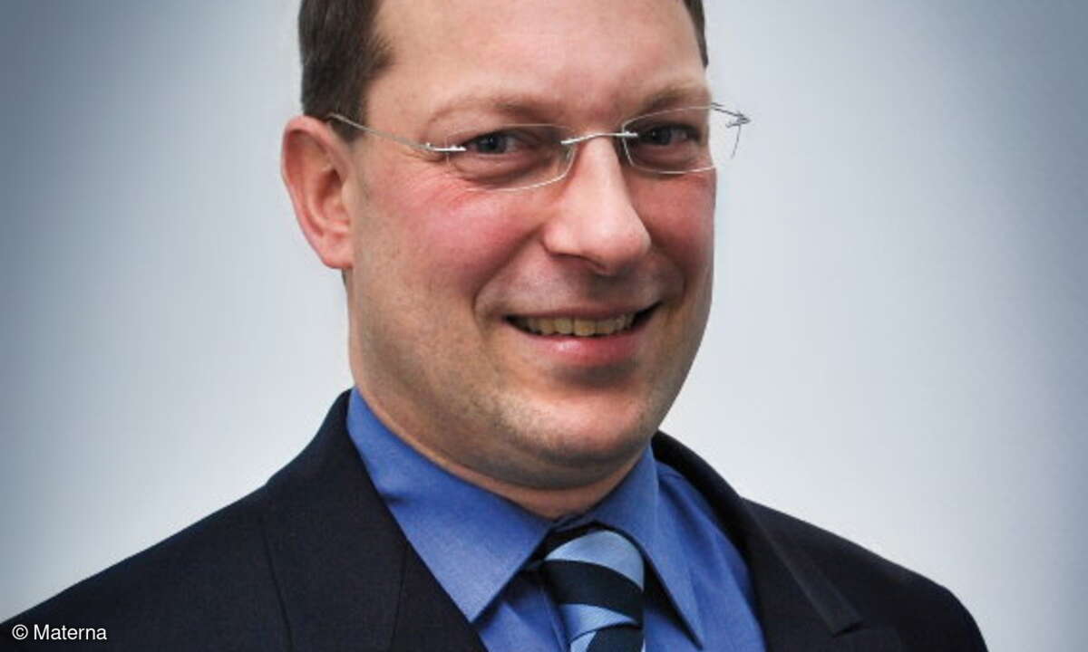 Frank Pientka, Software-Architekt bei Materna „Intern muss für Big-Data das notwendige Expertenwissen aufgebaut werden, verkörpert durch so genannte Daten-Wissenschaftler.“