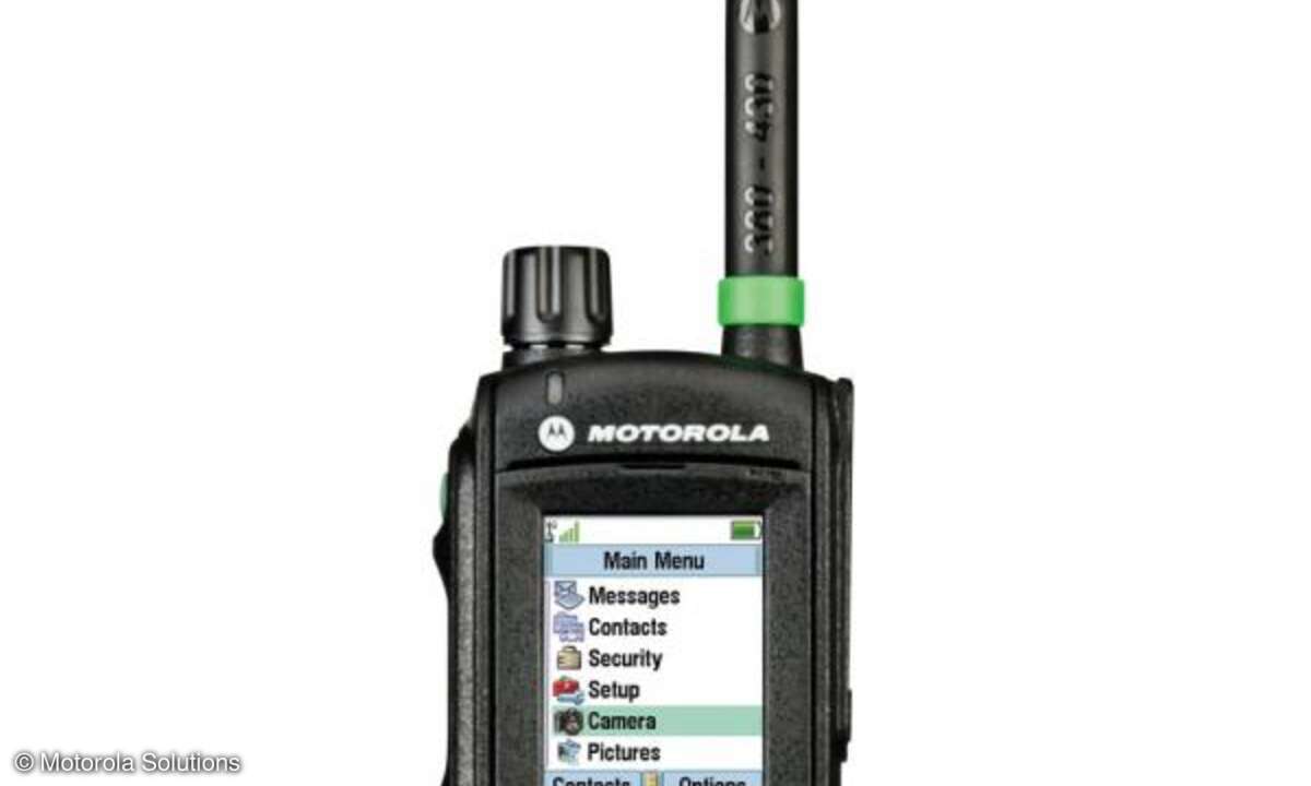 Das TETRA-Digitalfunkgerät MTP6750