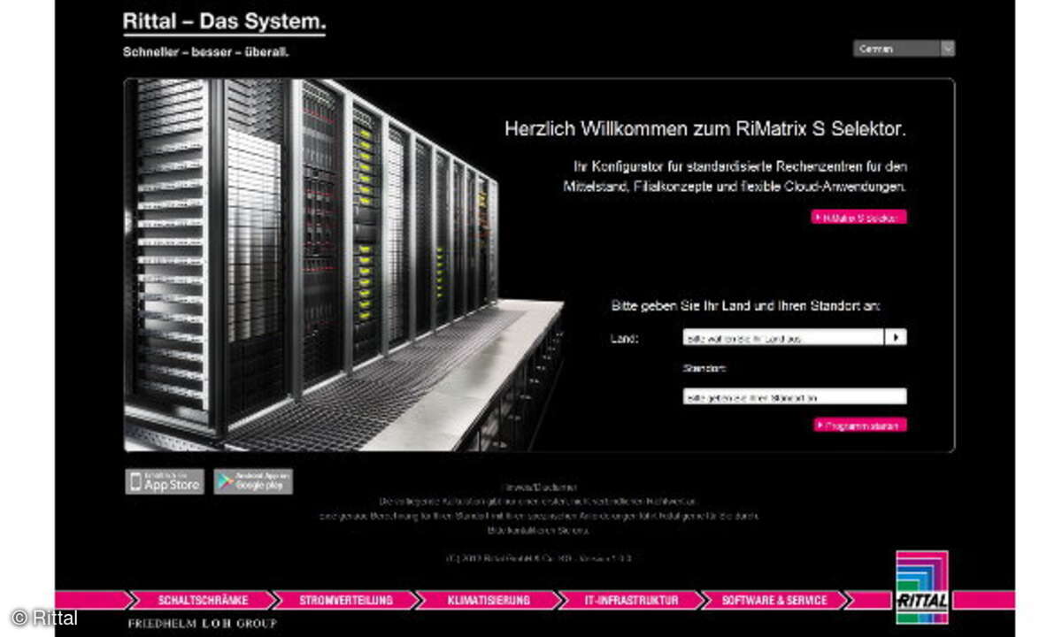 Datacenter in sieben Schritten erstellt und bestellt