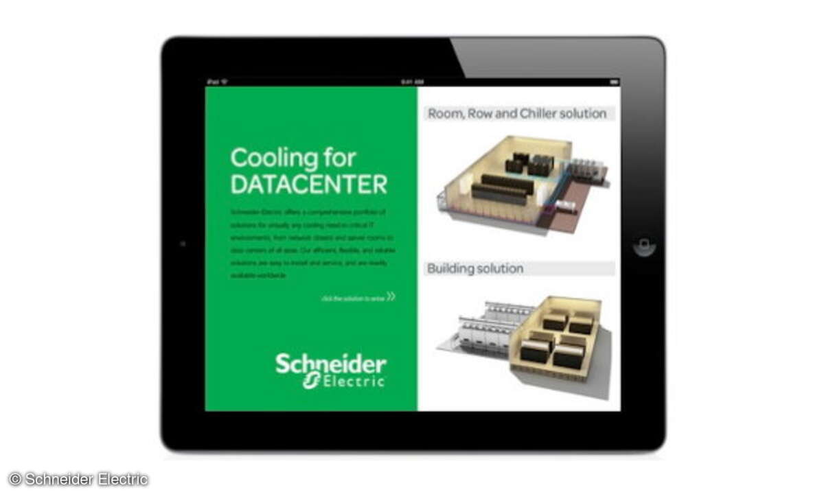 Kühlsimulations-App für das I-Pad