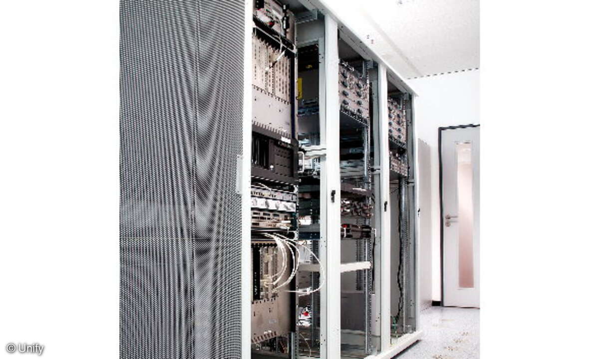 Unify betreibt in Frankfurt am Main ein Datacenter-Labor