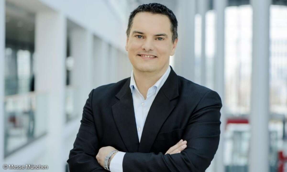 Stefan Schüssler, Leiter der Abteilung IT-Infrastruktur bei der Messe München
