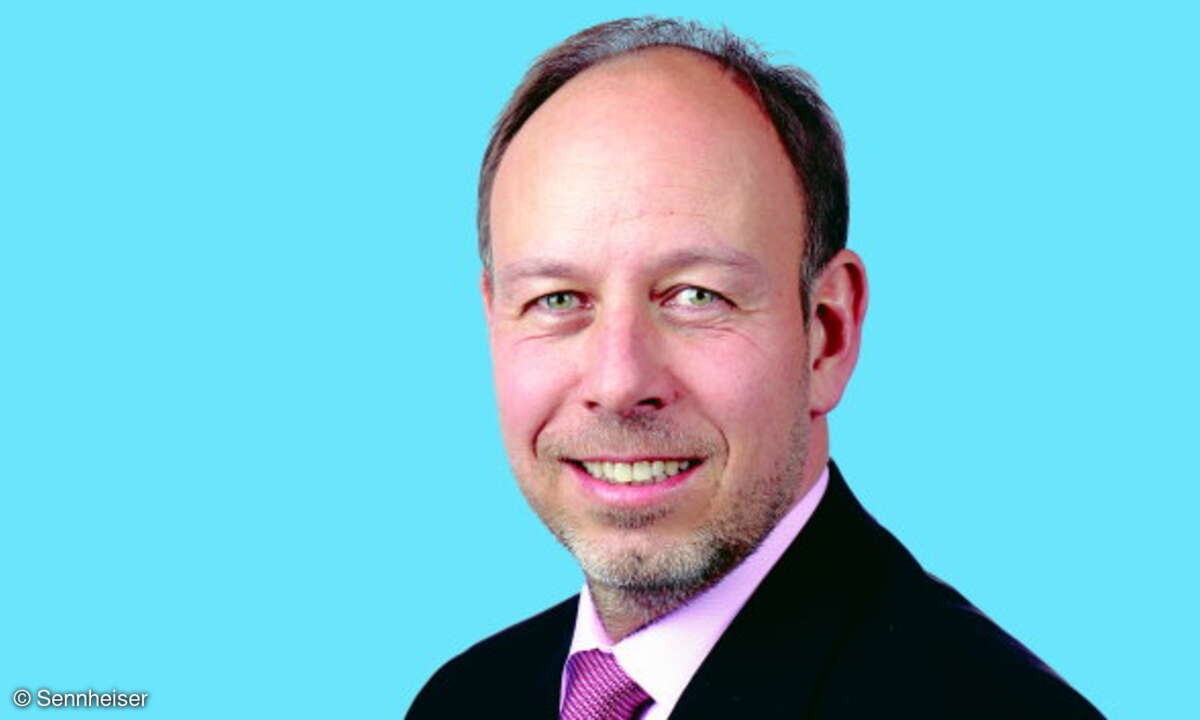 Stefan Grewe, Sales Director Telecommunications bei Sennheiser Vertrieb und Service