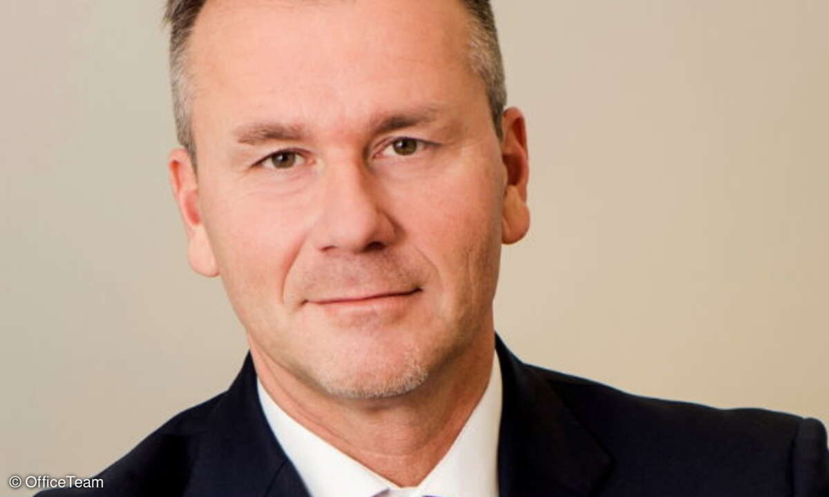 Sven Hennige, Managing Director Central Europe & Germany von Robert Half