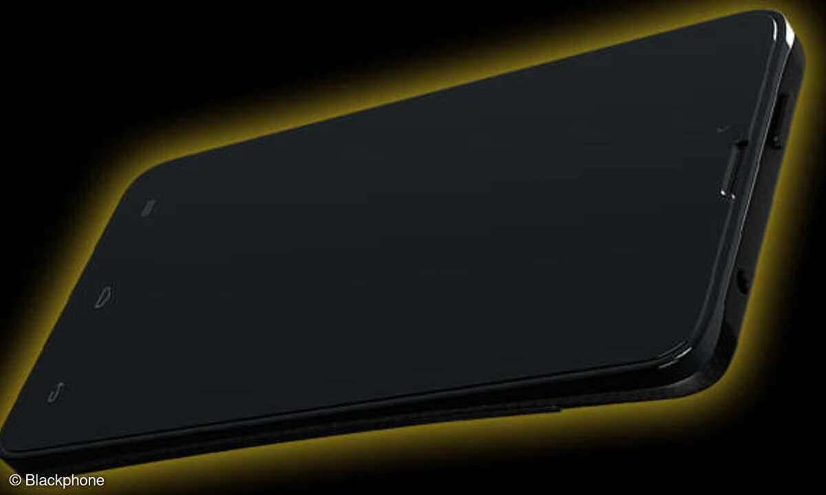 So sieht es aus, das vermeintlich abhörsichere Blackphone. Offiziell vorgestellt wird es auf dem Mobile World Congress am 24. Februar.