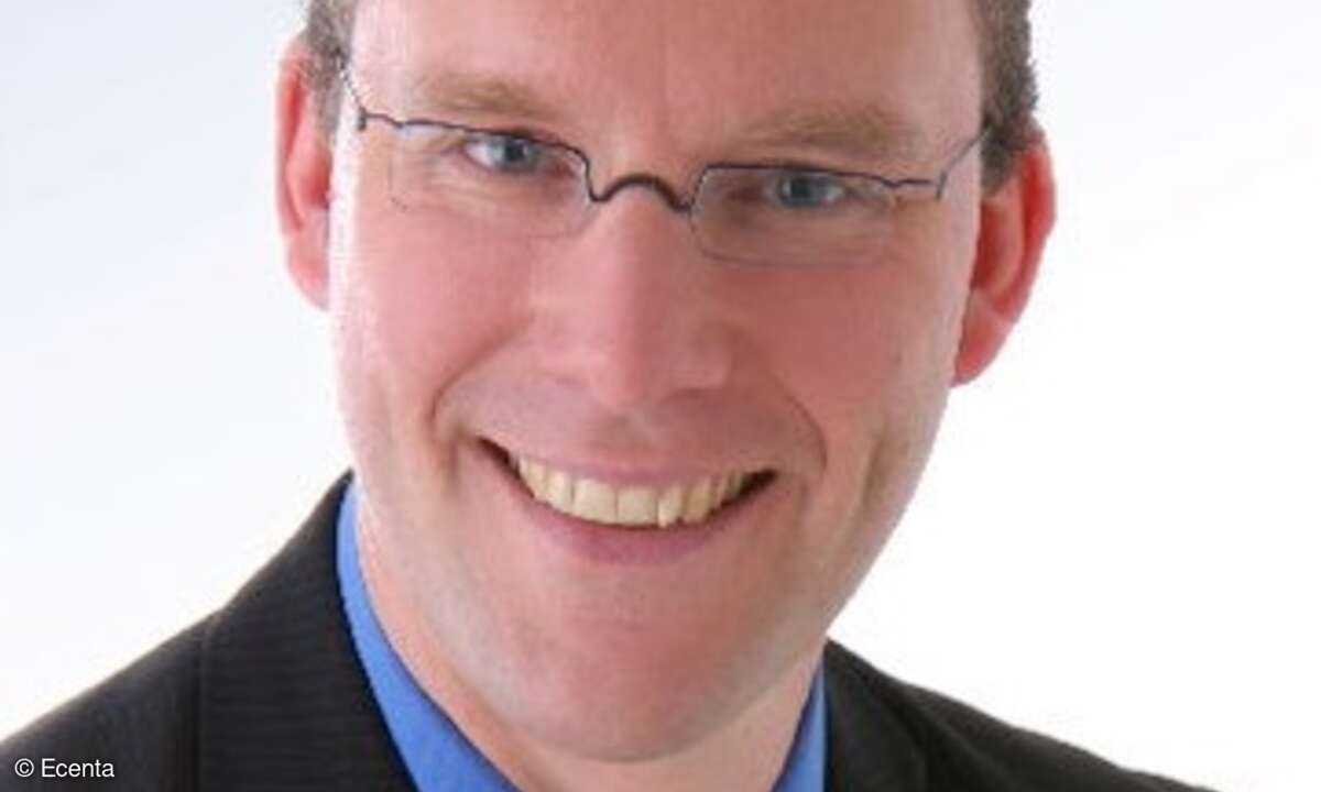 erklärt Joachim Schellenberg, Business Development Manager bei Ecenta