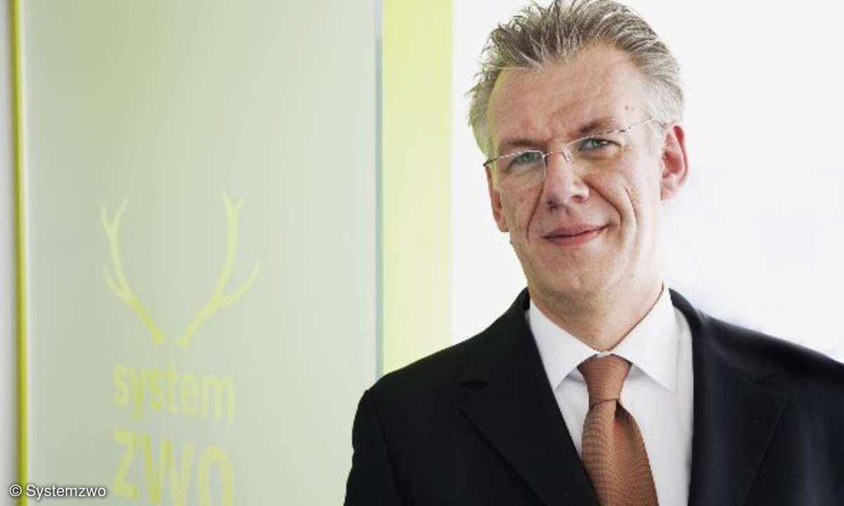 Rolf Schulte, Geschäftsführer der Systemzwo Group