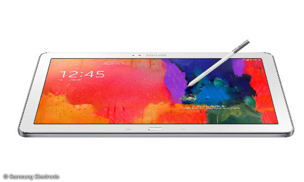 Das Galaxy Note Pro 12.2 kommt mit dem S Pen, der zahlreiche Zusatzfunktionen bietet und die Produktivität unterstützt.