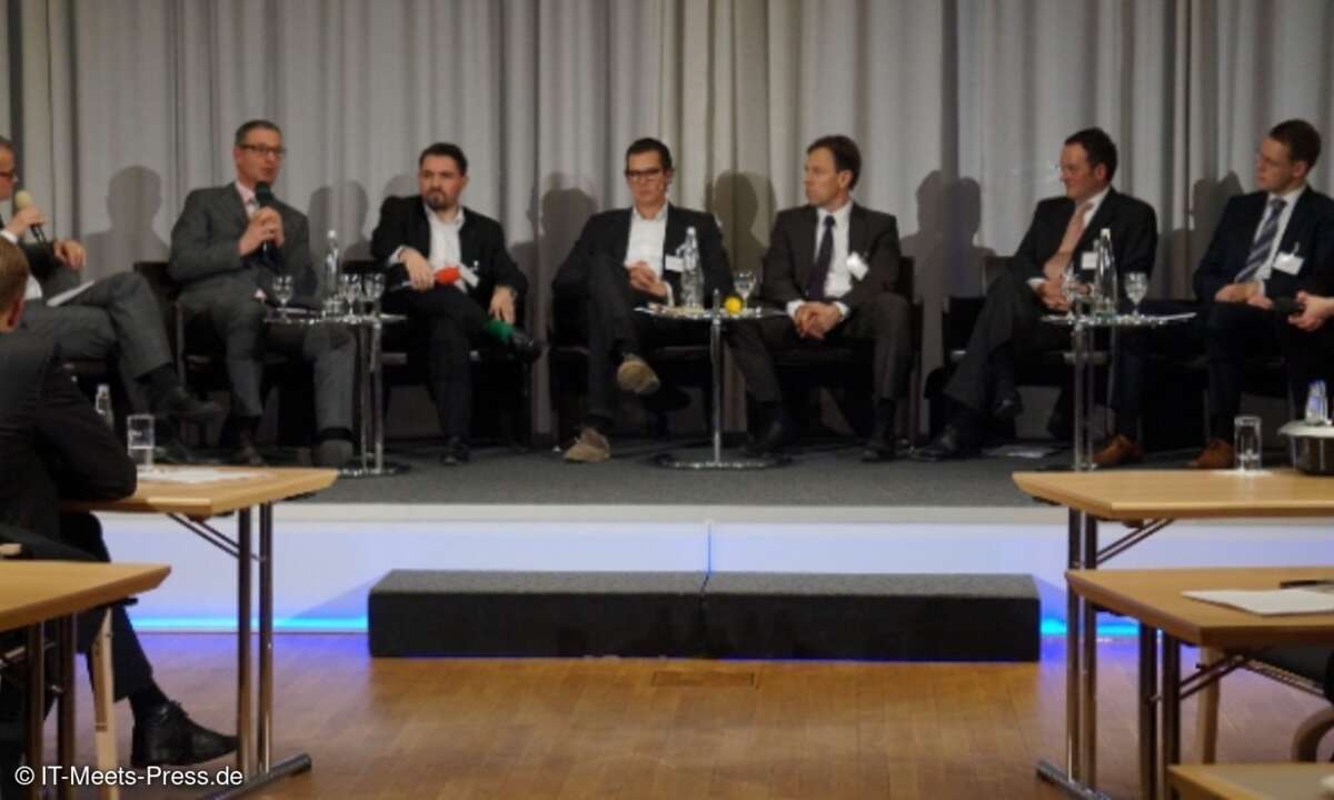 Experten der Unternehmen Barracuda Networks, Brainloop, Finanz Informatik Technologie Service, IBM, Materna und CRISP Research