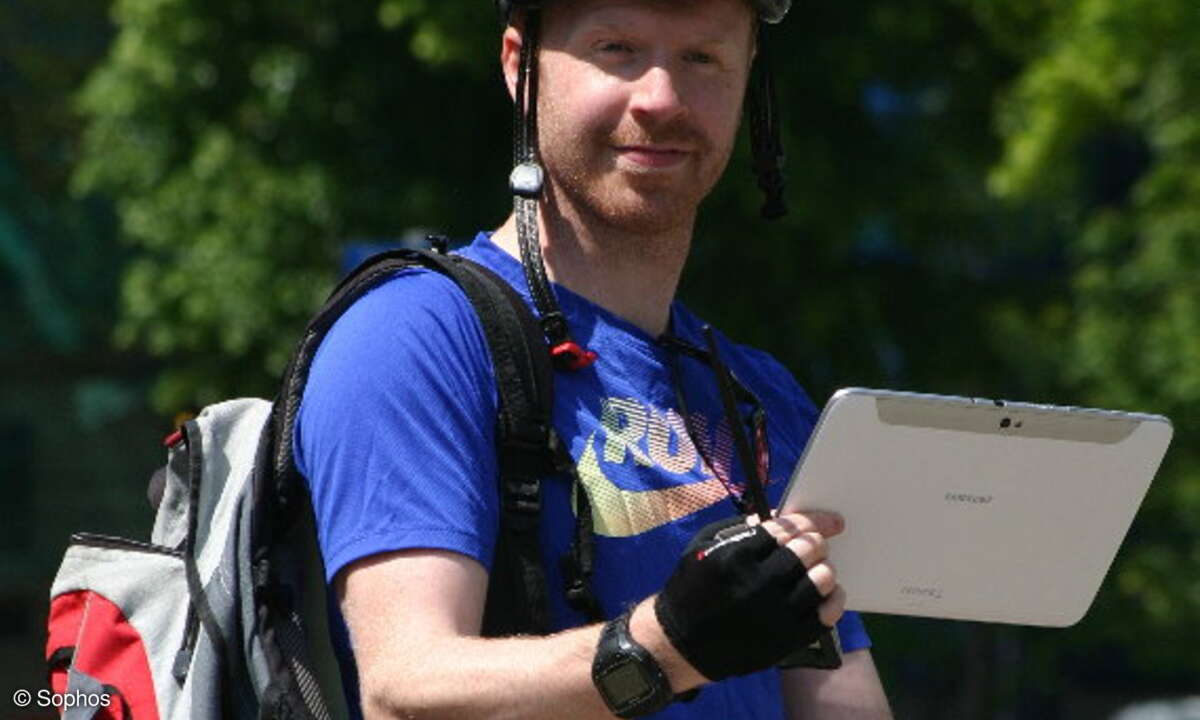 Security Evangelist James Lyne auf dem