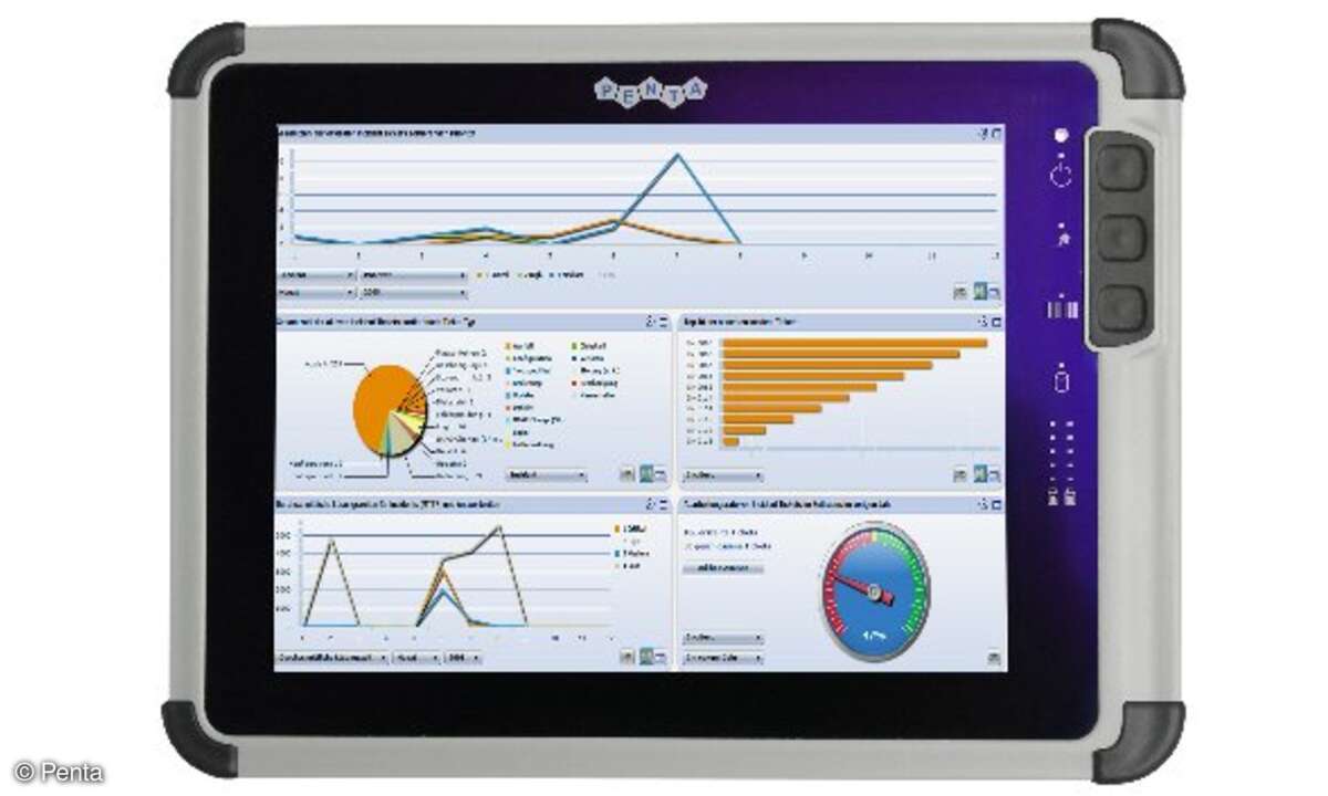 Der Penta-Ultra-10 Tablet-PC ist kompatibel mit Windows 7 und Windows 8. Desweiteren unterstützt er auch kundendefinierbare Embedded-Linux-Distributionen.