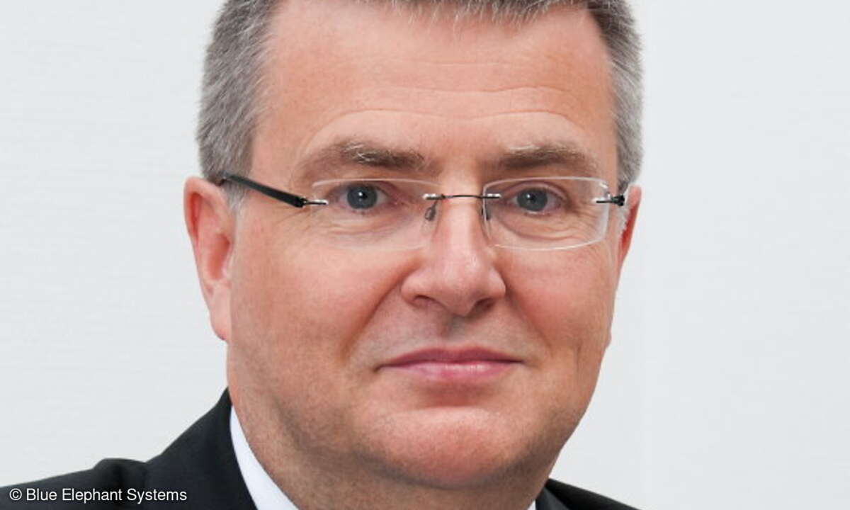 Joachim Hörnle, Geschäftsführer von Blue Elephant Systems
